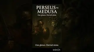 Perseus vs Medusa...... The Epic Battle 🤯 #youtubeshorts