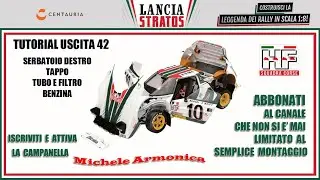 Lancia Stratos HF N 42 livrea Alitalia! L'unica vera regina dei Rally! Edizione Centauria, scala 1:8