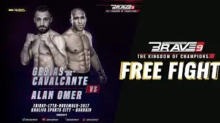 BRAVE CF 9 FREE FIGHT: ALAN OMER VS GESIAS CAVALCANTE
