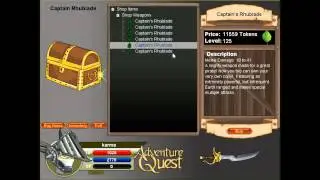 Adventure Quest Ultra Rare Item Hunt 11 | Captain's Rhublade Location