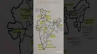 #map #indiamap #shorts #lakes #upsc #pcs #exam #hpsc #gk #hssccet