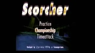 Scorcher DOS Game