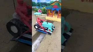 🔧 DIY Mini Bridge Making | Desi Tractor Power!