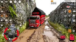 Truk Oleng Canter Merah Menemukan Jalan Rahasia Tersembunyi l Mod Bus Simulator Indonesia