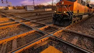 A Boatload of Trains at the Joliet Diamonds #unionpacific #bnsf #metra