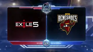Exile 5 vs Renegades | Halo World Championship 2016 Group B (Halo 5 Guardians Gameplay)