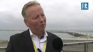 Voorproefje van het feest op de Oosterscheldekering