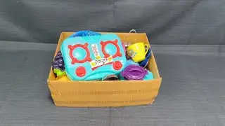 My Mini kitchen Set Unboxing ASMR | Mini Kitchen Unboxing | Mini Cooking Set | OpinLab