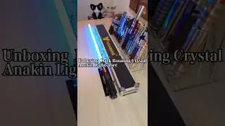 Unboxing Dark Rotating Crystal Anakin Lightsaber#starwars #pixel  #anakinskywalker #darthvader #fvp