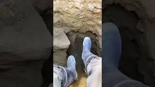 Meteorite hunting ☄️ 🌌  #prospecting #metaldetecting #geology #meteorite #digging #miner #minerals