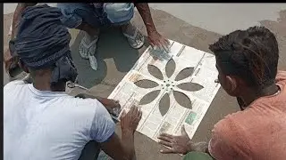 Paper cutting design ideas👏Flower design paper cutting👌Farsh design  indra Kumar Indian Raj Mistri