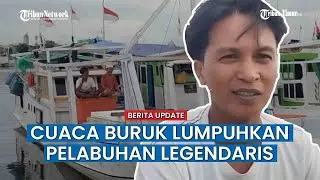 Terjebak di Darat, Nelayan Paotere Isi Waktu dengan Perbaiki Jaring dan Bercengkerama