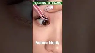 Perfect eyelash easily! Don't miss out #lashes #diylash