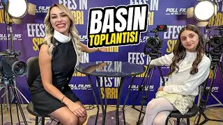 EFESİN SIRRI FİLMİMİZİN BASIN TOPLANTISINDAYIZ ! VLOG