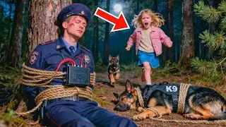 Een politieagent en een hond met explosieven, de hoop vervaagt &ndash; het meisje en de puppy deden iets