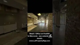 Office space in Glendale, Arcadia, Monrovia and Los Angeles from Bell Properties Los Angeles!  #CRE