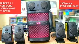 F&D F5060X 5.1 13500watt SOUND TEST/BASS TEST (BEST 5.1 HOME THEATRE WITH AMAZING BASS)