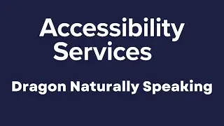 An introduction to Dragon Naturally Speaking