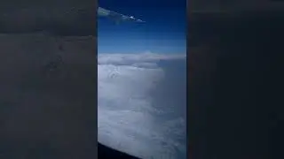 Airplane window has Best view ever ✨          #airplane #snow #winter #views #view #mountains #best