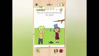 Brain Test 5 level 5 &ndash; all parts gameplay walkthrough solution