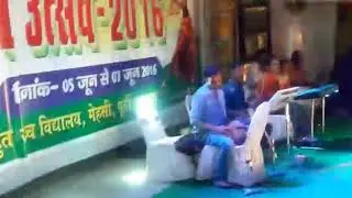Super hitt stage show bhojpuri rangarang program gayak pps gajodhar purushottam priyadarshi mahotswa