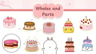 Wholes and Parts : Spot the Difference | Early Math for Primary Learners
