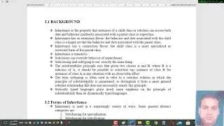 System Analysis and Design Chapter 3 Inheritance part 1