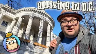 Arriving in Washington DC on The Capitol Limited - Aka The Floridian - Finding the White House