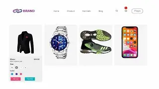 animated add or store item in shopping cart using vanilla javascript
