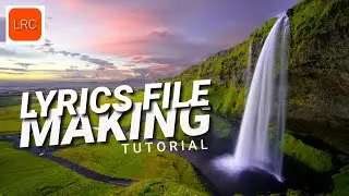 Lyrics File Making || LRC editor app || In 5 mins || Tech Tricks