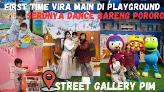 First time Vira main di Playground..Serunya Dance Bareng pororo..di Pororo Park indonesia PIM