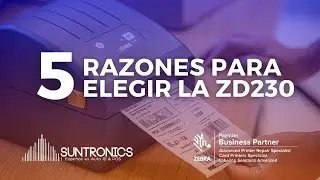 🦓🏷️5 razones por las que la impresora Zebra ZD230 es ideal para tu negocio.
