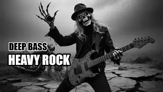 Massive Deep Bass &ndash; Aggressive Heavy Rock with Relentless Drums | Workout Motivation Music