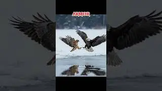 Red Tailed Hawk vs Bald Eagle! Who Will Win?