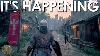 Эта новая средневековая игра ужасов про зомби поразит нас...