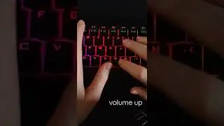 Royal Kludge 71 brown switches sound test #shorts #gaming #viral #satisfying