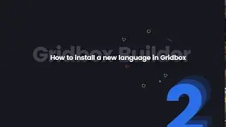 How to Install New Language in Joomla! Website Builder Gridbox
