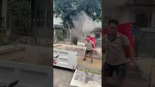 Construction Debris Removal with Giant Baskets