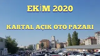 Baş döndüren fiyatlar ile kartal açık oto pazarı