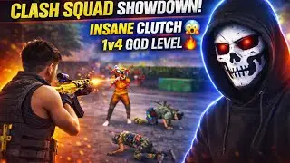 🔥 Epic Clash Squad Mayhem | First Time Booyah! 💥
