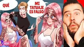 Reaccionando a Mi Historia Animada | Mi Hermana Copia Todo Lo Que Hago 😱