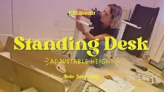 FEZIBO Standing Desk Unboxing & Review &mdash; Honest Setup Experience + First Impressions