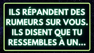 Ils répandent des rumeurs sur VOUS. Ils disent que tu ressembles à un...| anges | Dieu