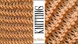 [Bulgarian] An original openwork pattern - the summer version of the garter stitch.
