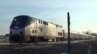Amtrak 173 leads a late 03G.