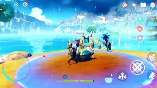 The Genshin Impact enemies in Mid of Ocean  Guide For Everyone 😍