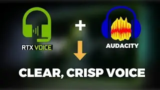 🔥GeForce Voice Driver + Audacity = Clear, Crisp Audio [2023]  #rtxVoiceDriver #audacity