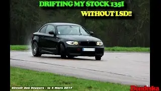 Drifting my stock 135i without LSD