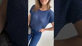 Blusa de croch&ecirc;!COMENTE AQUI se deseja ver a aula aqui no canal desta pe&ccedil;a. ESTA &Eacute; UMA INSPIRA&Ccedil;&Atilde;O. 🩵