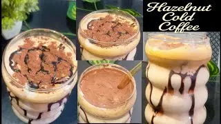 How to Make Hazelnut Cold Coffee | Hazelnut Coffee | Cold Coffee Recipe | Hazelnut Latte by Ramsha 